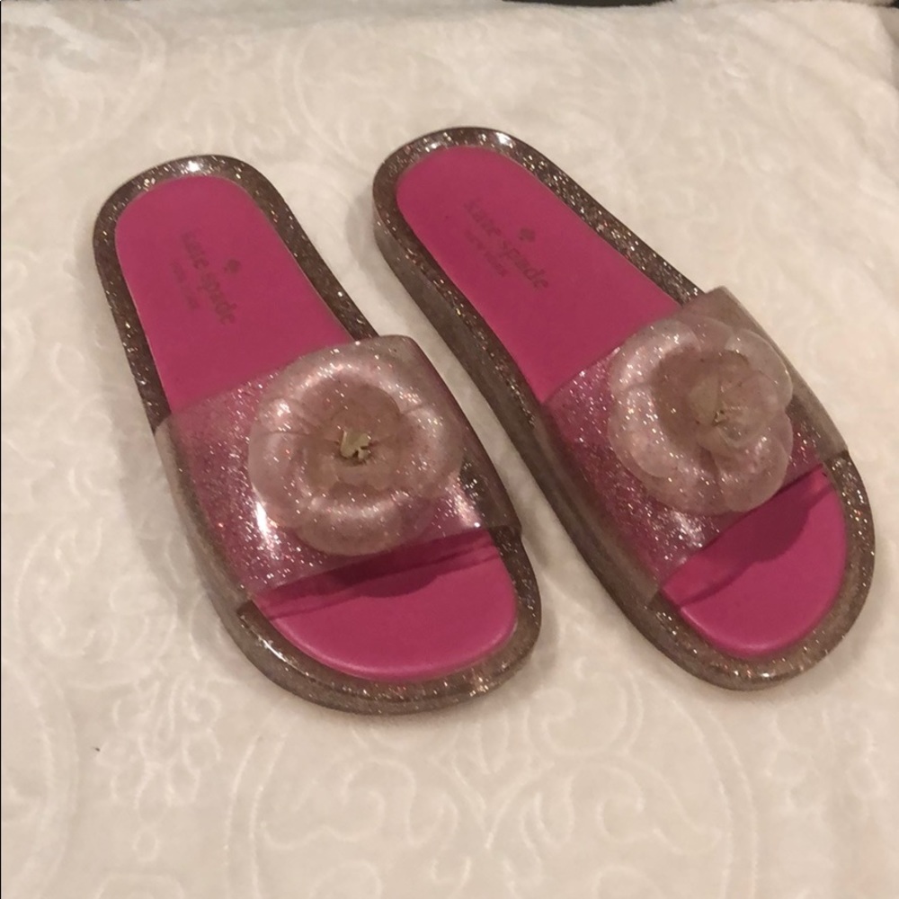 Kate Spade jelly slides